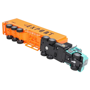 ماشین کنترلی تریلی کانتینردار Remote control trailer مقیاس 1:48_اسباب بازی